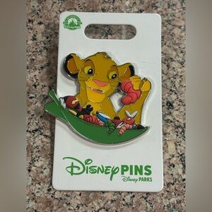 Disney 2023 Lion King Pin Simba Eating Grubs Slimy Yet Satisfying Scene OE Pin